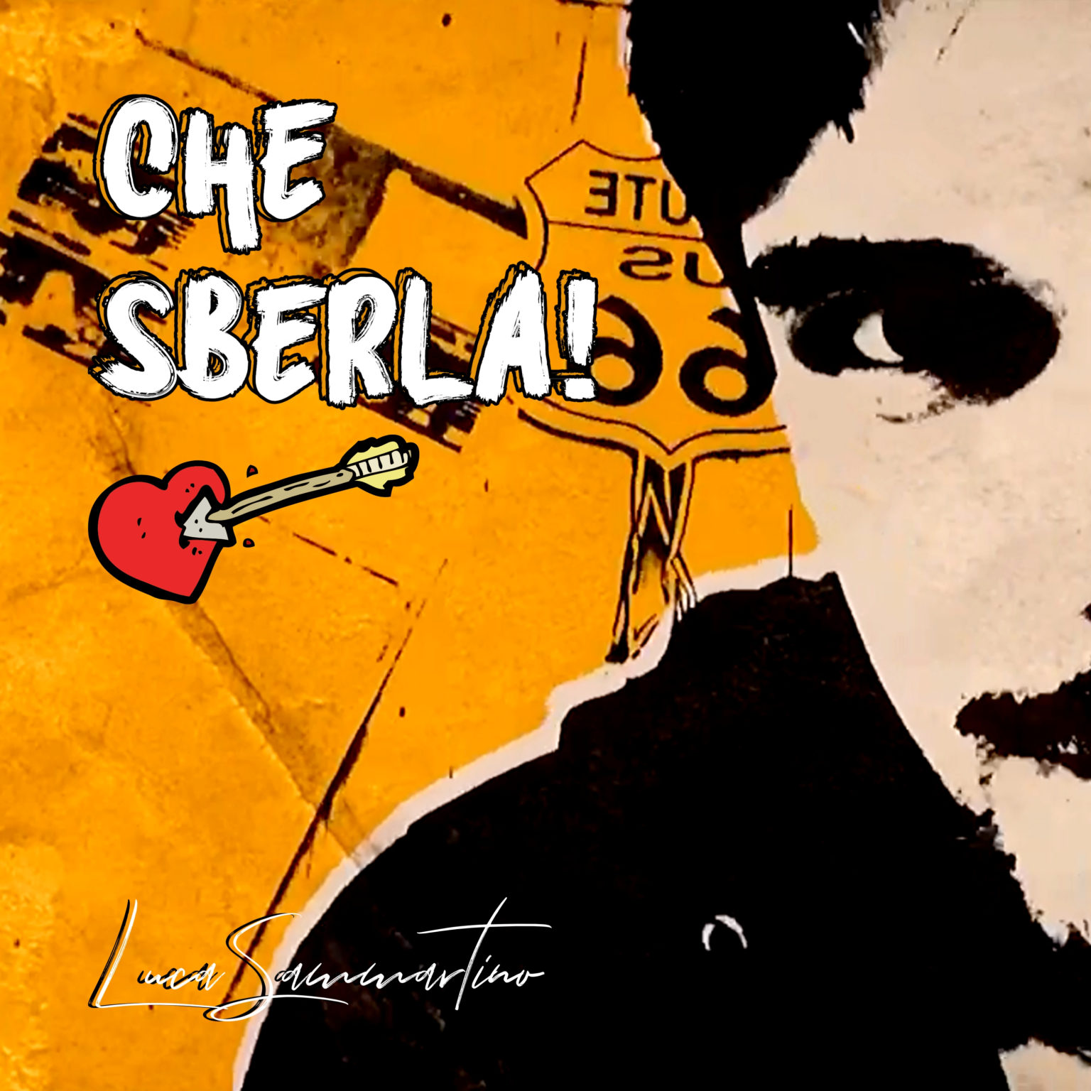 che sberla luca sammartino copertina singolo